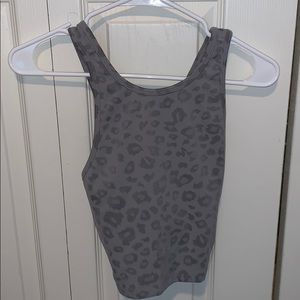 beyond yoga crossed back top